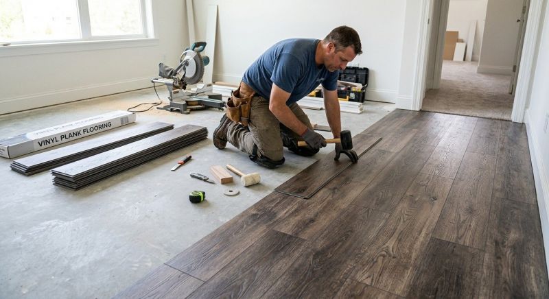 Linoleum Floor Installation in Cheltenham, MD
