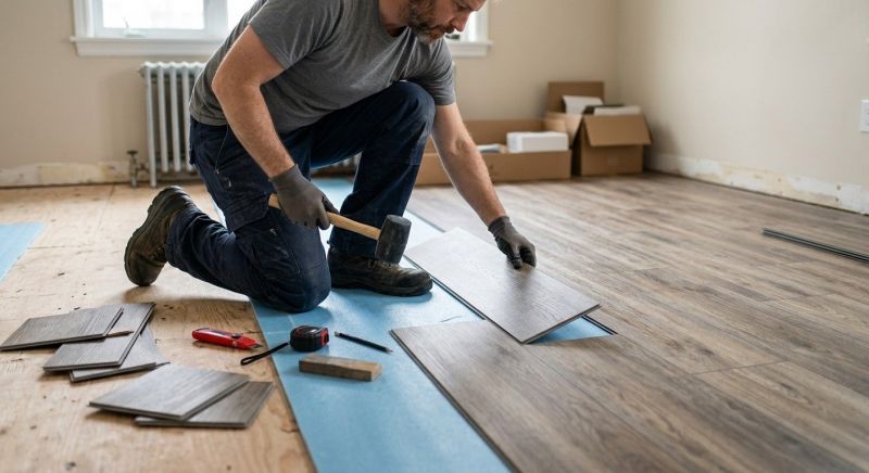 Linoleum Floor Installation in La Plata, MD
