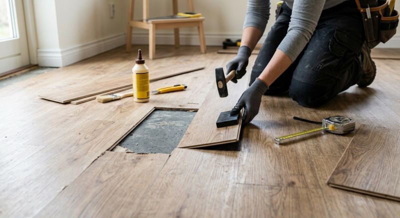 Linoleum Floor Installation in Saint Leonard, MD