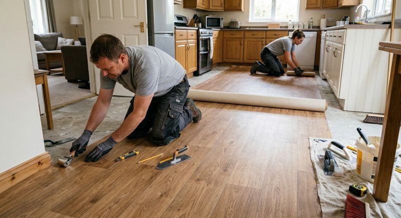 Linoleum Flooring Replacement in Charles County, MD