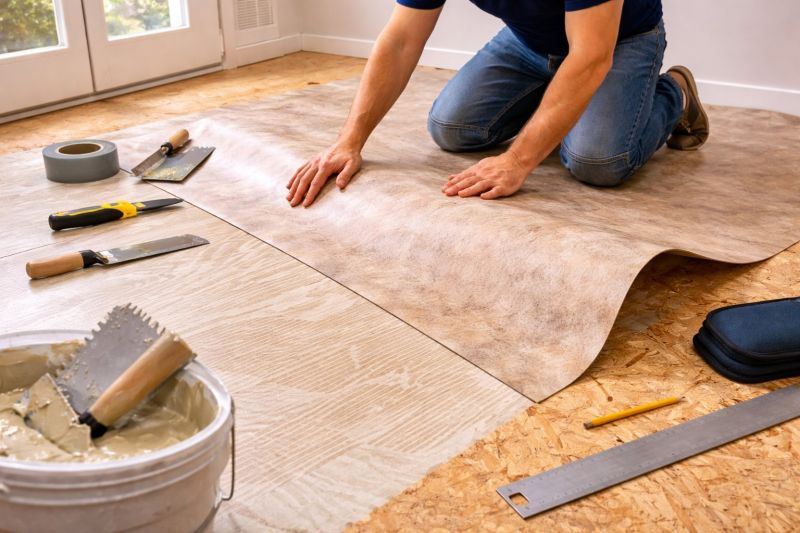 Sheet Flooring Installation in Arlington, VA