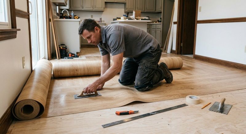 Sheet Flooring Installation in Burke, VA