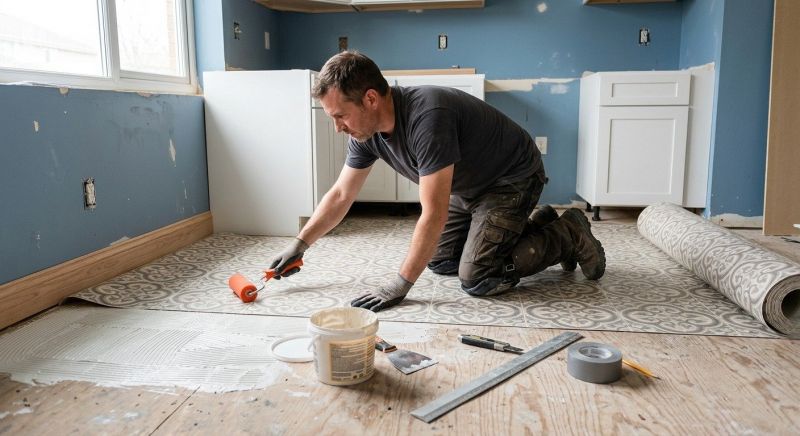 Sheet Flooring Installation in Clinton, MD
