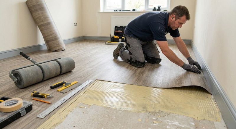 Sheet Flooring Installation in Dunkirk, MD
