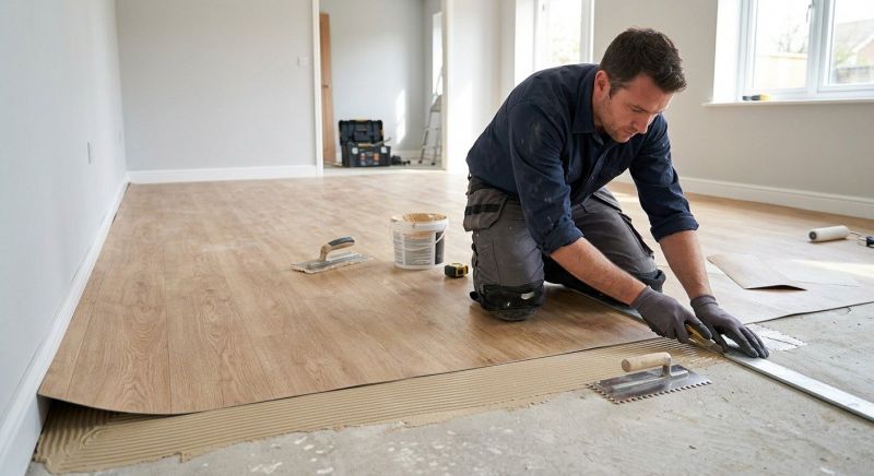 Sheet Flooring Installation in Saint Leonard, MD