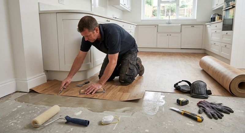 Sheet Linoleum Installation in Shady Side, MD