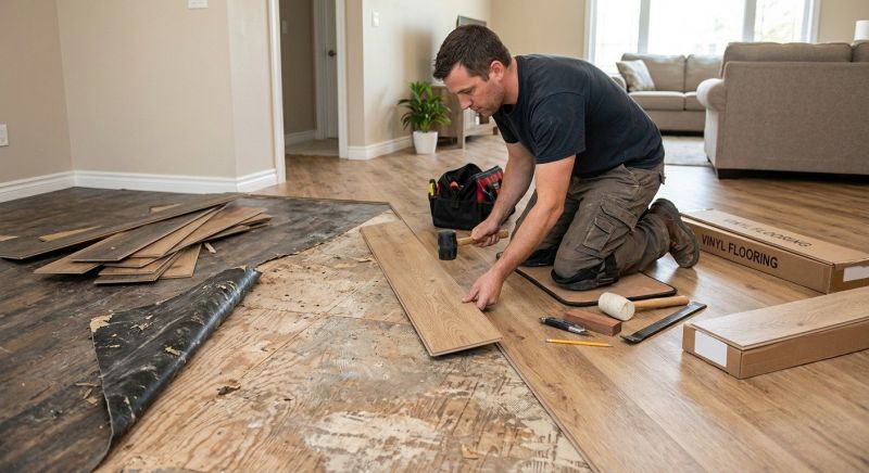 Vinyl Flooring Installation in Oxon Hill, MD