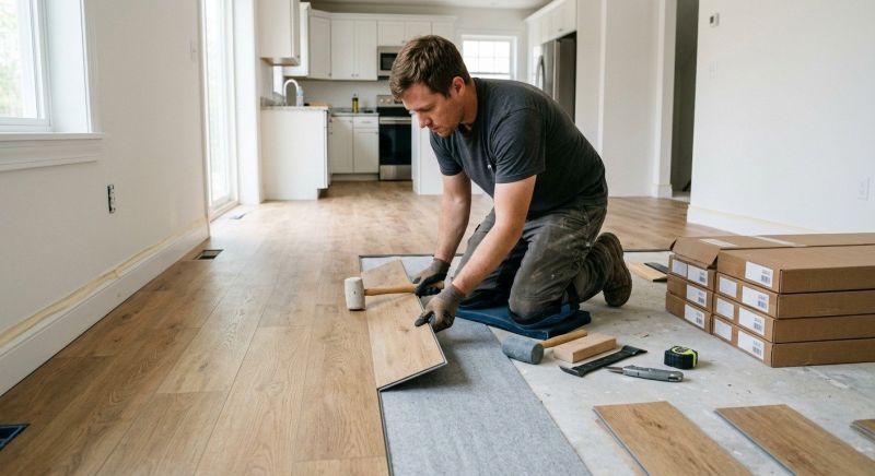 Vinyl Plank Floor Installation in Charles County, MD