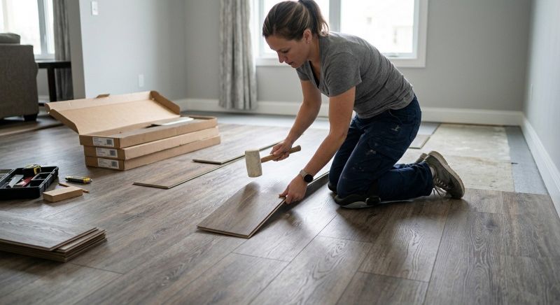 Vinyl Plank Floor Installation in Charles County, MD