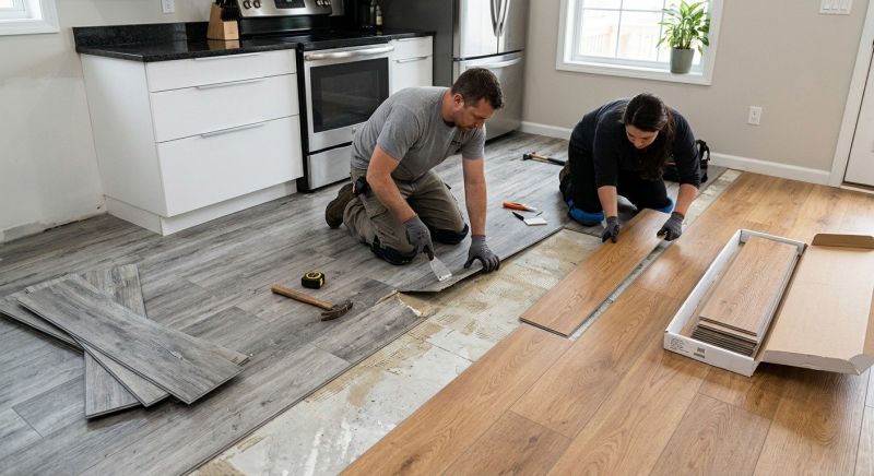 Vinyl Tile Replacement in Charles County, MD